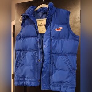 Hollister Mens puffer Vest